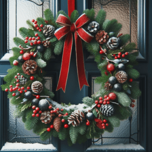 Weihnachtstürkranz
