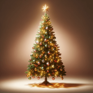 geschmückter Weihnachtsbaum